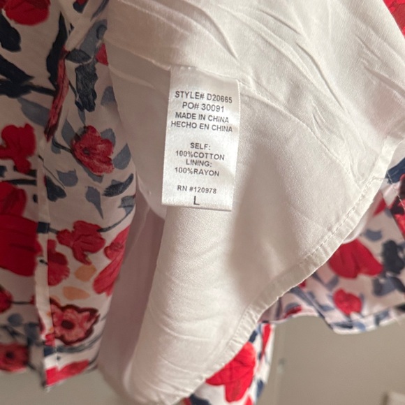 Entro Floral Ruffle Sleeve Dress - Picture 5 of 6